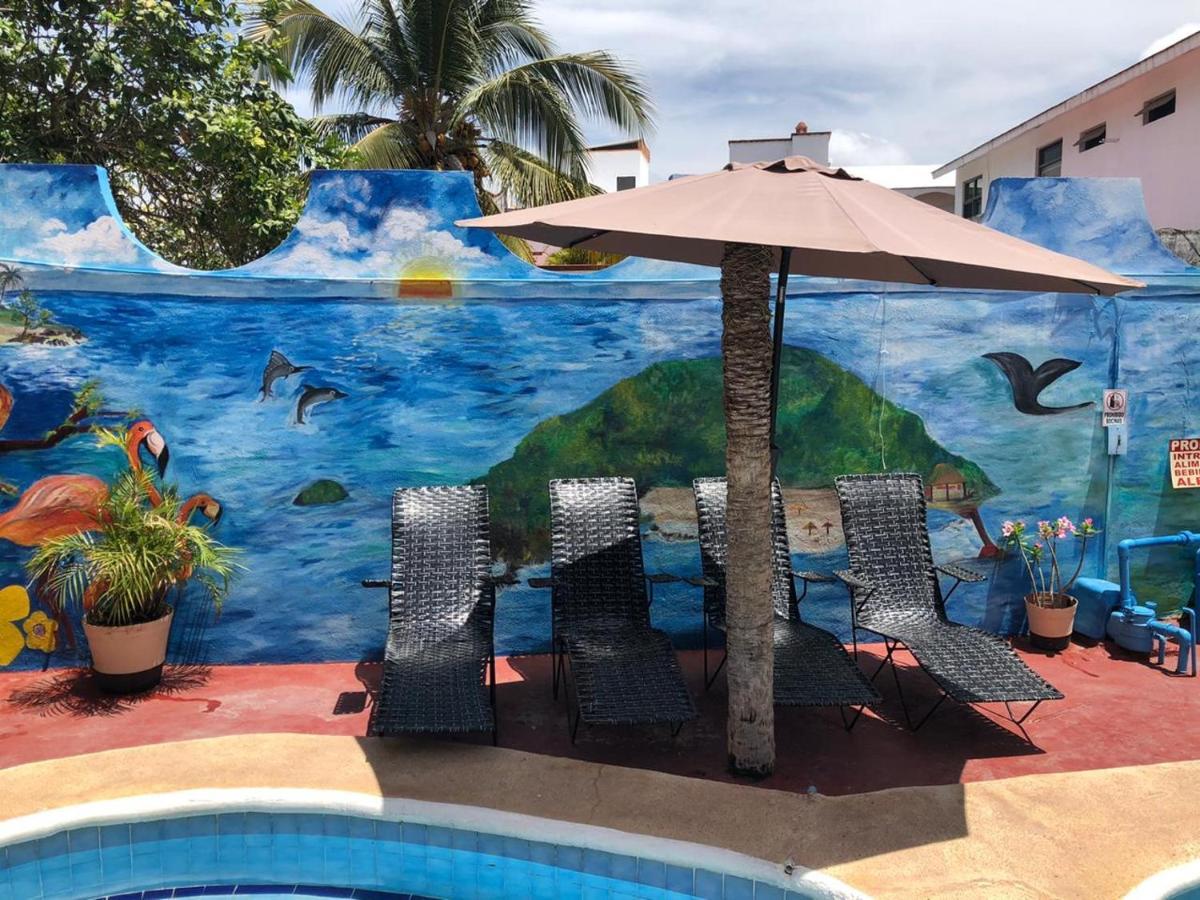 Bungalows Flamingos Rincon de Guayabitos Exteriör bild